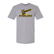 Load image into Gallery viewer, Steelers Unisex fit Short Sleeve T shirt S-XL YOUTH (NEW DESIGNS 2026)