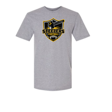 Load image into Gallery viewer, Steelers Unisex fit Short Sleeve T shirt S-XL YOUTH (NEW DESIGNS 2026)