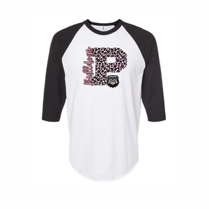 3/4 sleeve Unisex raglan shirt