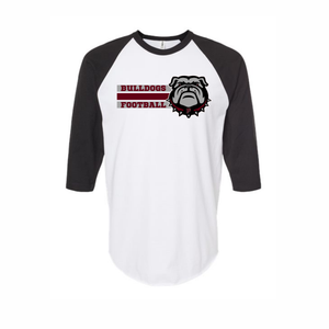 3/4 sleeve Unisex raglan shirt