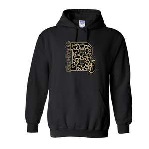 Black Knights fit Hoody Adult