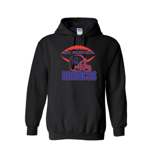 Broncos Unisex fit Hoody Adult