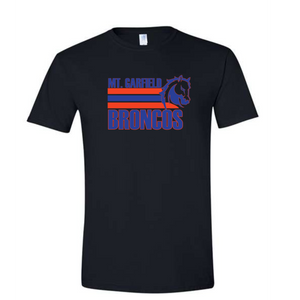 Broncos Unisex fit Short Sleeve T shirt 2x-4x