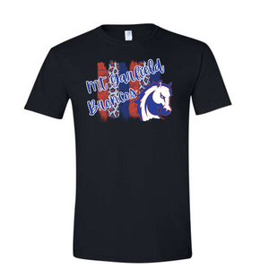 Broncos Unisex fit Short Sleeve T shirt 2x-4x