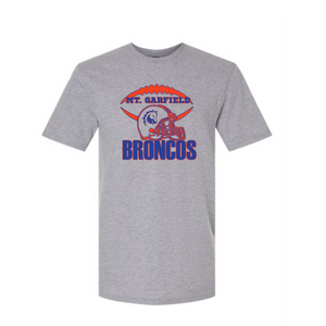 Broncos Unisex fit Short Sleeve T shirt 2x-4x