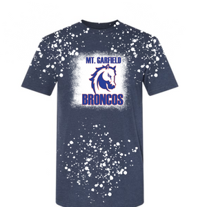 Broncos Unisex fit Short Sleeve T shirt 2x-4x