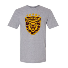 Load image into Gallery viewer, Commanders Unisex fit short sleeve ADULT T shirts 2X-4X (NEW DESIGNS 2026)

