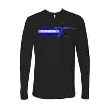 Load image into Gallery viewer, Cowboys Long Sleeve Unisex fit ADULT
