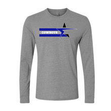 Load image into Gallery viewer, Cowboys Long Sleeve Unisex fit ADULT
