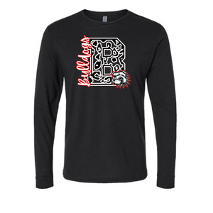 GV Bulldogs Long Sleeve Unisex fit ADULT