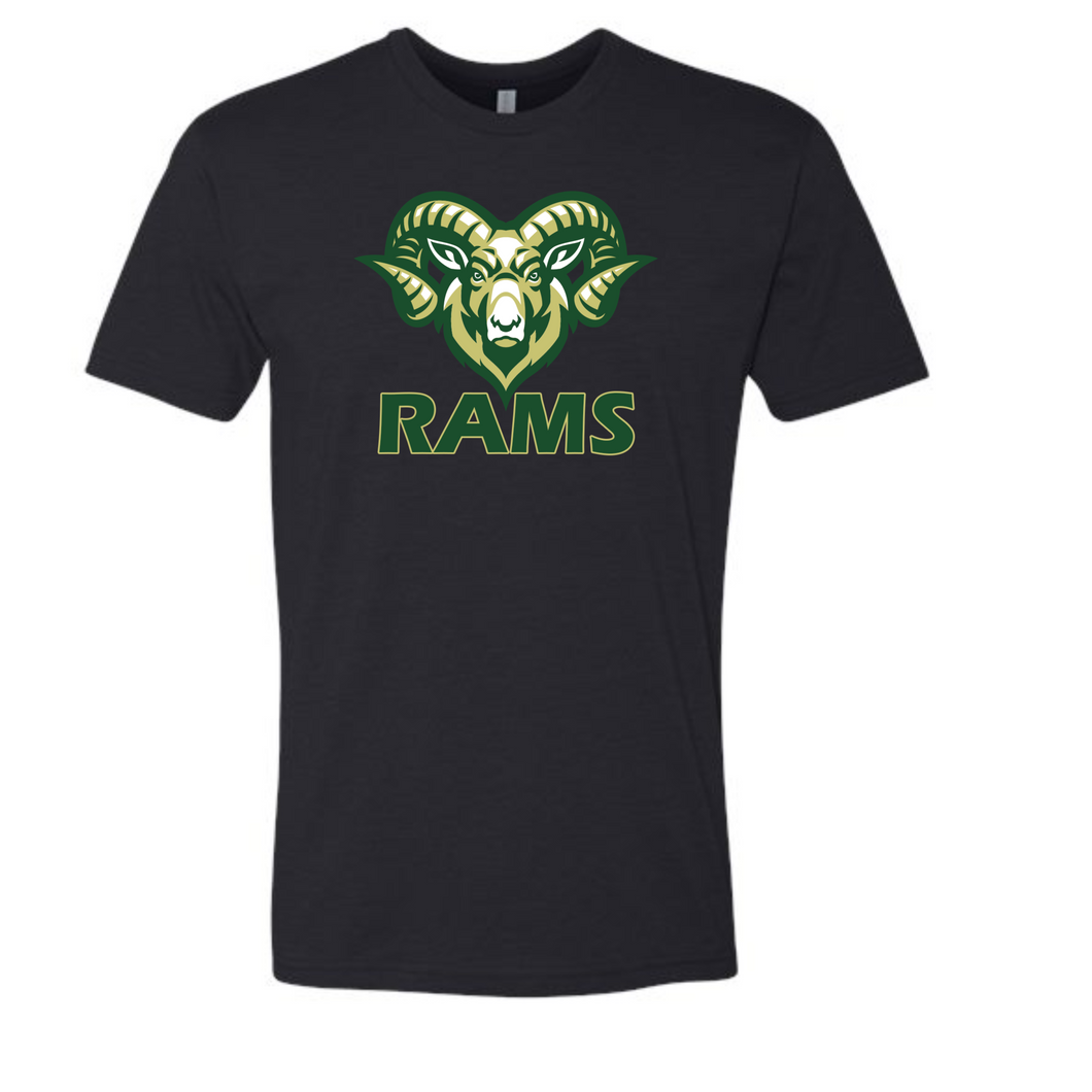 Rams Unisex fit Short Sleeve T shirt 2xl-4xl