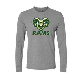 Rams Long Sleeve Unisex fit ADULT
