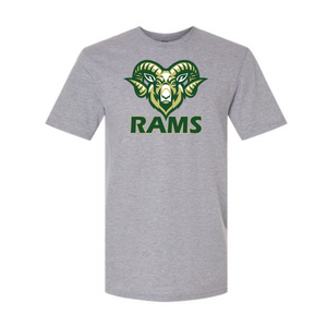 Rams Unisex fit Short Sleeve T shirt 2xl-4xl