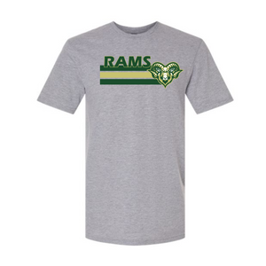 Rams Unisex fit Short Sleeve T shirt 2xl-4xl