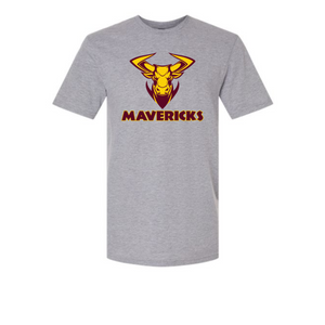 Mavericks Unisex fit Short Sleeve T shirt S=XL YOUTH