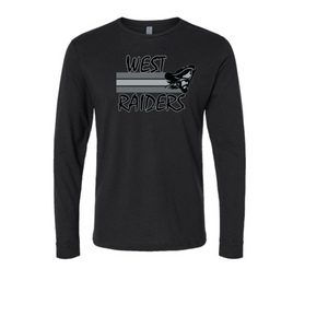 Raiders Long Sleeve Unisex fit ADULT