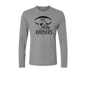 Raiders Long Sleeve Unisex fit ADULT