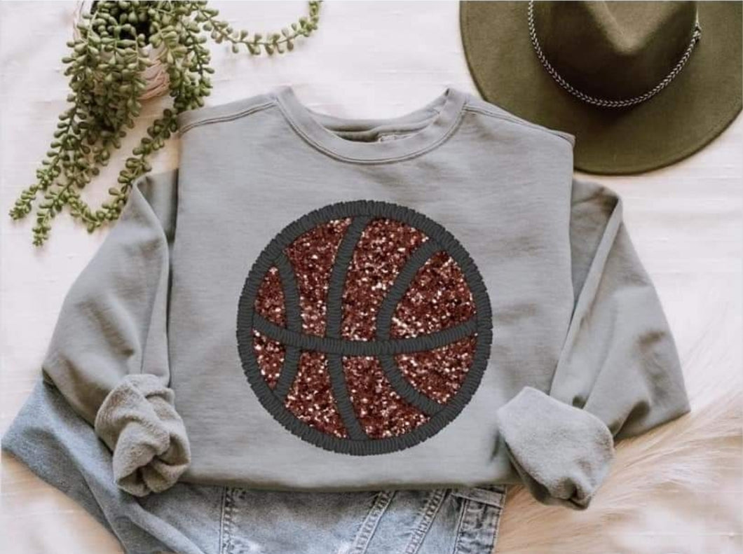 Basketball Crewneck Sweatshirt