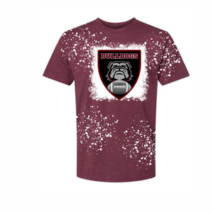Unisex fit short sleeve T shirt Bleach or Tie dye