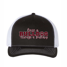 Load image into Gallery viewer, Bulldogs Hat Black/White
