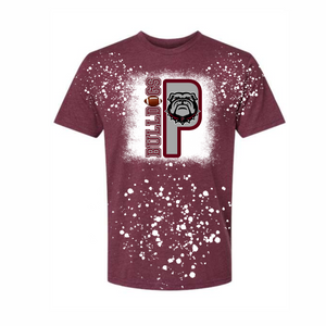 Unisex fit short sleeve T shirt Bleach or Tie dye