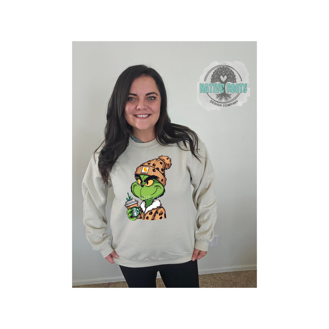 Grinch Crewneck Sweatshirt
