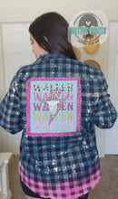 Load image into Gallery viewer, Reworked Patch Flannel
